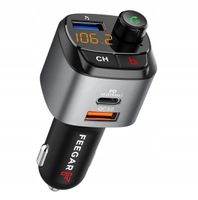 Feegar Transmiter Fm Zestaw Głośnomówiący Bt Qc3.0