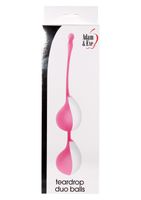 kulki teardrop duo balls pink