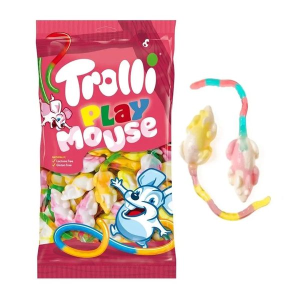 Żelki PLAY MOUSE MYSZY Trolli 1kg worek zdjęcie 6