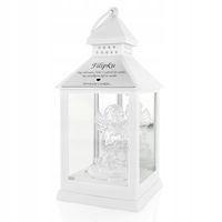 ZNICZ LATARENKA ANIOŁEK + GRAWER na GRÓB DZIECKA