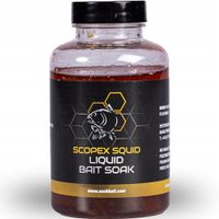 2 x ATRAKTOR NASH SCOPEX SQUID LIQUID BAIT SOAK 250ml
