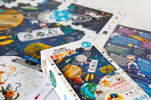 Puzzle obserwacyjne kosmos 60 elementów na Arena.pl