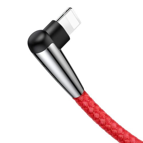 Kabel Baseus USB Type-A do Lightning MVP 2.4A 1M - czerwony na Arena.pl