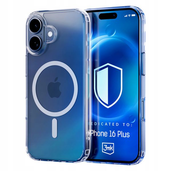 Pancerne etui z MagSafe na Apple iPhone 16 Plus - 3mk MagCase zdjęcie 1