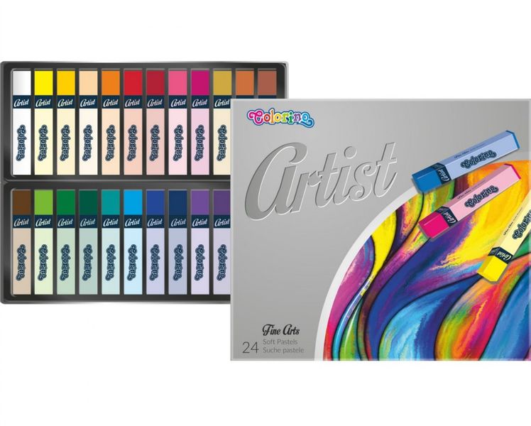 PASTELE SUCHE ARTIST COLORINO 24 KOL. zdjęcie 1