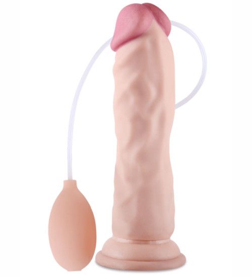Dildo z pompką do ejakulacji zdjęcie 3