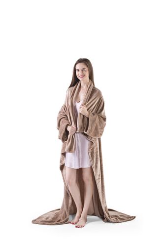 Koc DecoKing LAZY BEIGE 170x200 na Arena.pl