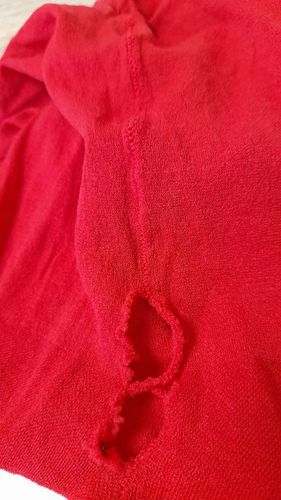 RAJSTOPY ELFA W BIAŁO-CZERWONE PASKI 4-6 na Arena.pl