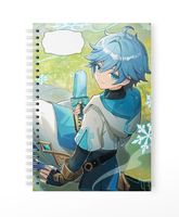 Zeszyt A5 100 stron w kratkę Genshin Impact - Chongyun