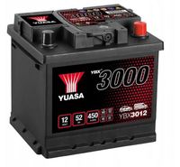 Akumulator Yuasa Standard 12V 52Ah 450A Prawy Plus