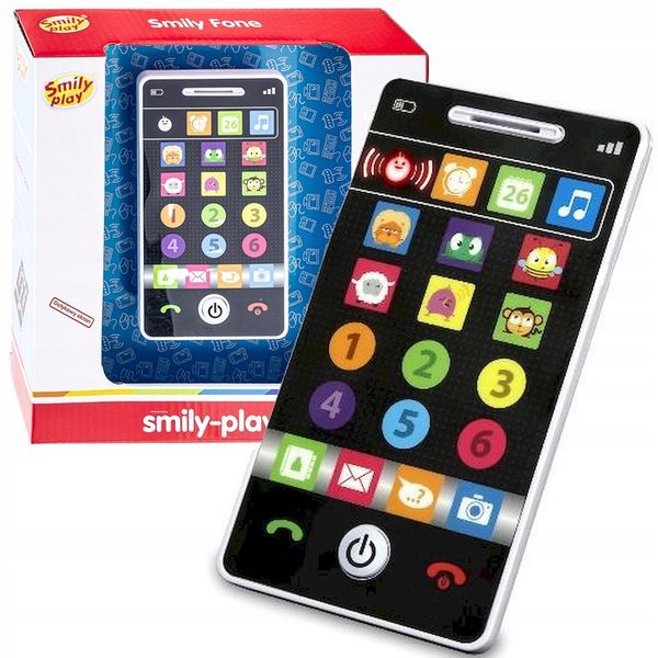 Smartfon Telefon Zabawka dla Dzieci Interaktywny Dotykowy Mówi Nauka 12m + zdjęcie 4