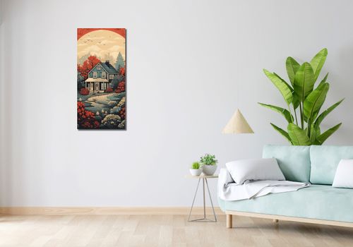 Obraz 40x90cm Idylla Rustykalna na Arena.pl