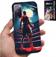 ETUI DO SAMSUNG GALAXY S20 FE - BOKS SPORTY WALKI BOKSERZY WZORY + SZKŁO