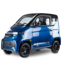 Skuter elektryczny zabudowany z dachem MICRO CAR SIGMA 4 GEL niebiesk-ciemn