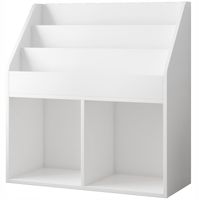 REGAŁ NA KSIĄŻKI GAZETY DLA DZIECI SZAFKA ZABAWKI STOJĄCA BIBLIOTECZKA