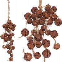 ZAWIESZKI DUŻE DZWONKI NA CHOINKĘ DRZWI WIENIEC WIANEK DZWONIĄ XXL