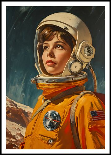 Plakat 68x98cm Pionierka Kosmosu na Arena.pl