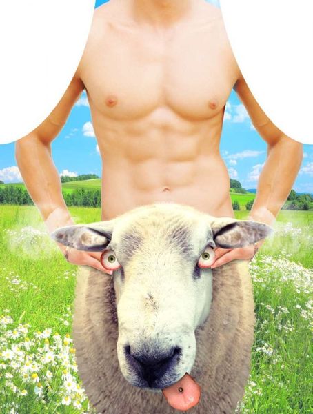 Fartuch nr 03 (sheep).. zdjęcie 1