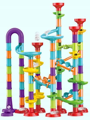 TOR kulkowy KULODROM wyścig DLA KULEK Marble ZESTAW KULKI WYRZUTNIA 113 el. na Arena.pl