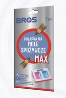 BROS NAJMOCNIEJSZA PUŁAPKA LEP ŚRODEK NA MOLE SPOŻYWCZE MAX 2w1