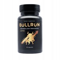 BULLRUN NA SILNĄ POTENCJĘ, EREKECJĘ, WZWODY, LIBIDO i POWIĘKSZENIE 30k.