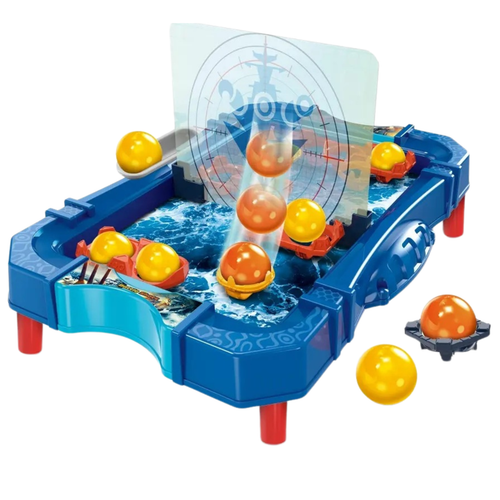 Gra Zręcznościowa W Statki Mini Stół Klocki Piłki Kulki Bitwa Statków Rzuty na Arena.pl