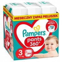 Pampers Pants 3 204 szt. 6-11 kg Pieluchomajtki