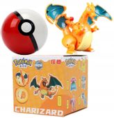 Pokemon Figurka CHARIZARD Pokeball BOX Składana Figurka Pokemony