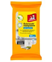 JAN NIEZBĘDNY Ściereczki nasączane do kuchni 3w1 1op.-40 sztuk