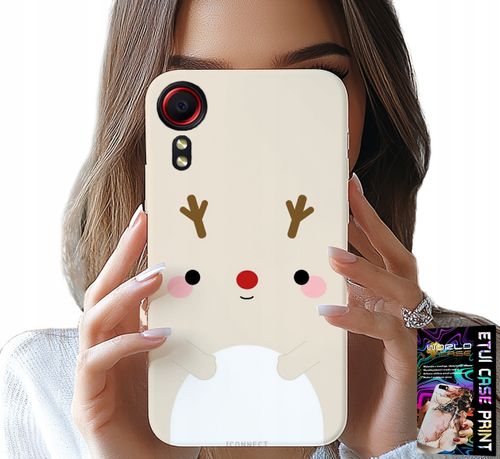 ETUI DO SAMSUNG GALAXY XCOVER 5 - RENIFEREK, RENIFER, ŚWIĄTECZNE WZORY na Arena.pl