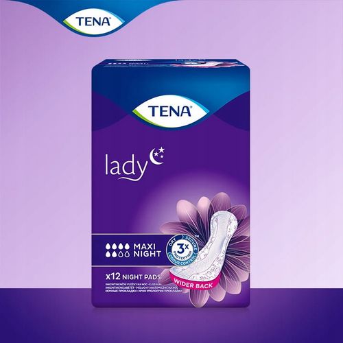 Tena Lady Maxi Night podpaski anatomiczne 12 sztuk na Arena.pl