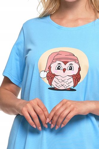 Moraj Wygodna Bawełniana Koszula Nocna z Nadrukiem 3000-015 XL na Arena.pl