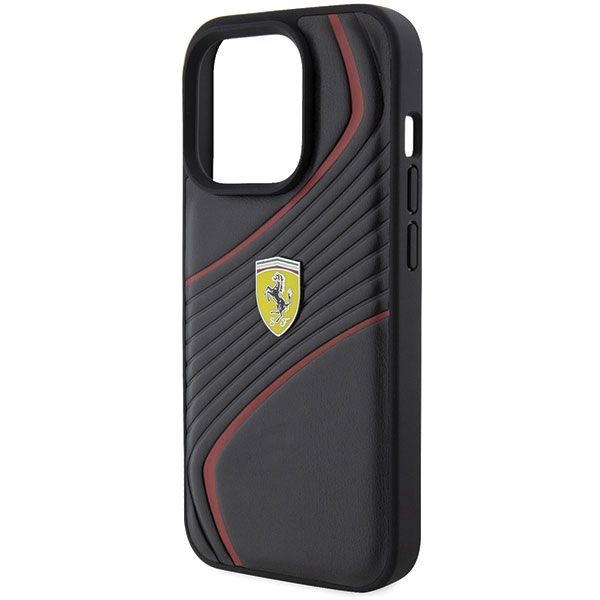 Etui Ferrari do iPhone 15 Pro, Czarny zdjęcie 6