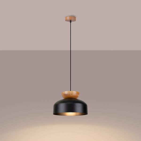 Lampa wisząca MARION czarna zdjęcie 3