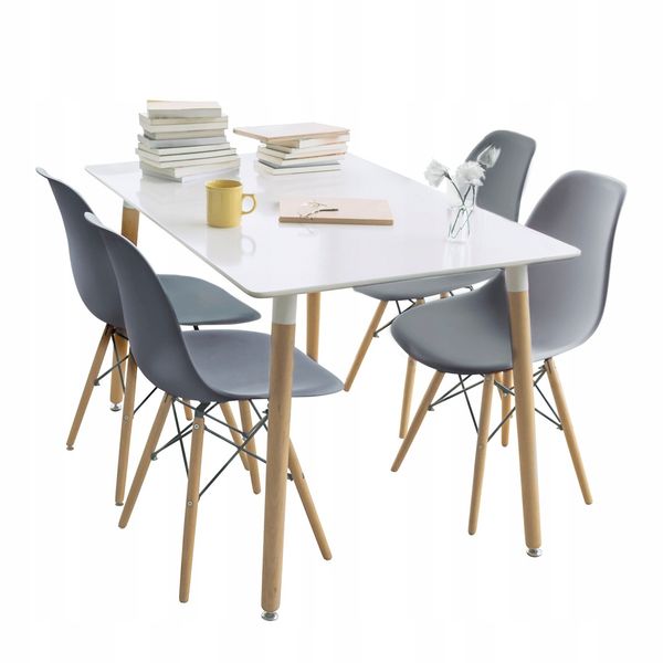 krzesło eva szare (ikeabox) zdjęcie 5