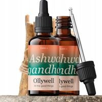 Polska Witania ospała Ashwagandha Ollywell Krople Silny ekstrakt Adaptogen
