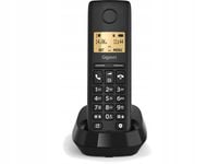 Telefon stacjonarny bezprzewodowy Gigaset Pure 100 CLIP Czarny
