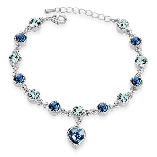 BRANSOLETKA SWAROVSKI ELEMENTS SERCE PREZENT VA94 na Arena.pl
