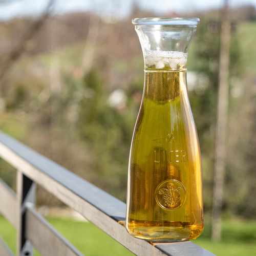 KADAX Karafka Na Wodę Dzbanek Szklany 1L Sok Wino Lemoniadę Zimne Napoje na Arena.pl