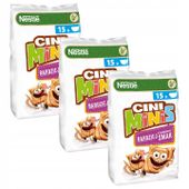 Nestle Cini Minis Płatki śniadaniowe cynamonowe x3
