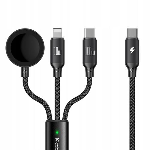 mcdodo ładowarka indukcyjna do apple watch 3w1 kabel do iphone na Arena.pl