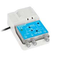 Wzmacniacz antenowy szerokopasmowy rozdzielacz 2 TV IP20 12V Alcad CA-215