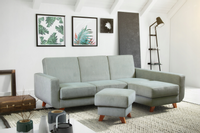 Narożnik Rozkładany z Funkcją Spania 228 x150 cm ARIA DL - Kolory Do Wyboru