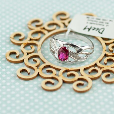 SREBRNY PIERŚCIONEK AŻUROWY Z CYRKONIAMI SREBRO PRÓBY 925 zdjęcie 5