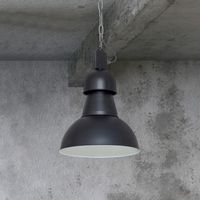 Retro lampa wisząca High-Bay 5067 metalowa na łańcuchu