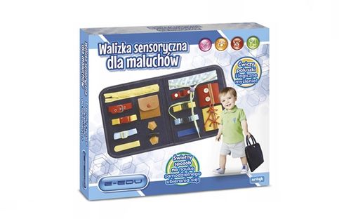 Walizka sensoryczna dla maluchów E-Edu 128509 na Arena.pl
