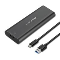 Qoltec Obudowa kieszeń do dysków  M.2 SATA SSD NGFF USB typ C