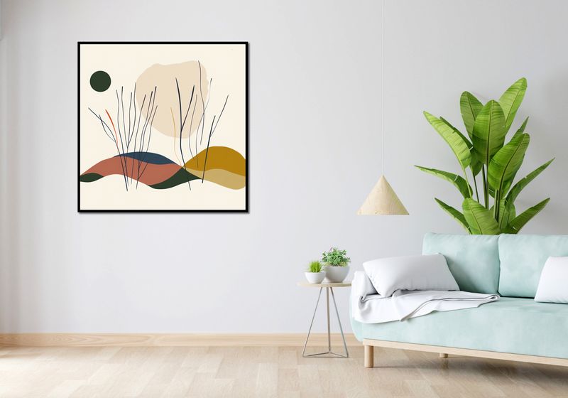 Plakat 100x100cm Szept Wiatrów zdjęcie 4