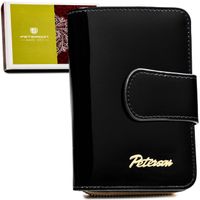 portfel damski ptn lj-425214-0605 black-gold