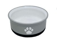 Miska ceramiczna na antypoślizgowej gumie 14X5,5cm
